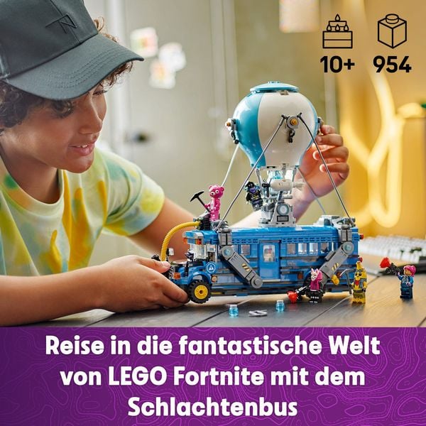 Produktbild: LEGO Fortnite Schlachtenbus, Videospiel Set mit Minifiguren 77073