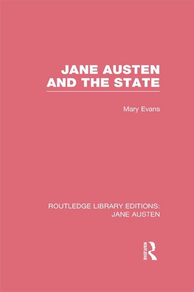 Produktbild: Jane Austen and the State (RLE Jane Austen)