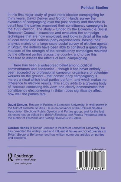 Produktbild: Modern Constituency Electioneering