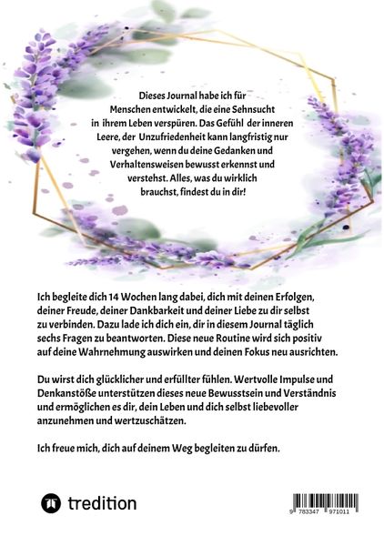 Produktbild: Dein Journal f&uuml;r mehr Selbstliebe, Lebensfreude und Dankbarkeit