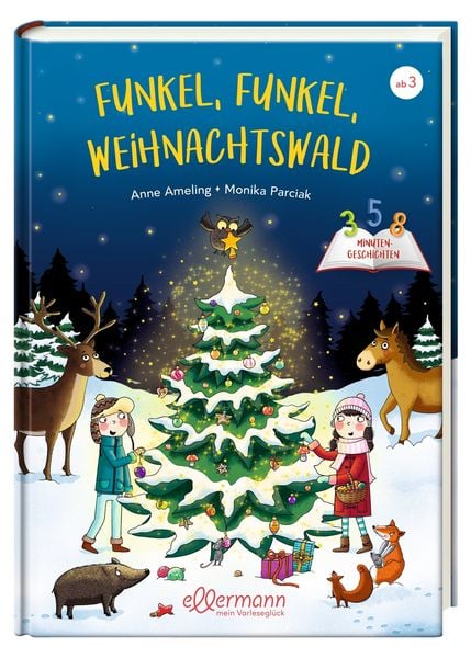 Produktbild: 3-5-8 Minutengeschichten. Funkel, funkel, Weihnachtswald