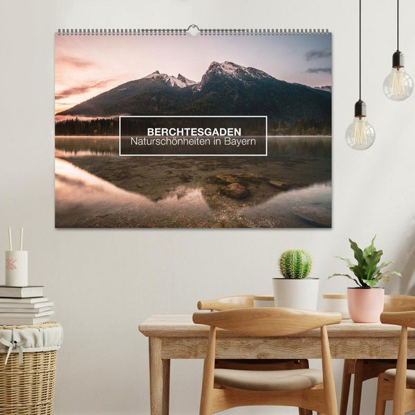 Produktbild: Berchtesgaden - Natursch&ouml;nheiten in Bayern (Wandkalender 2026 DIN A2 quer), CALVENDO Monatskalender