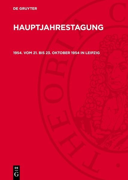 Produktbild: 1954. Vom 21. bis 23. Oktober 1954 in Leipzig