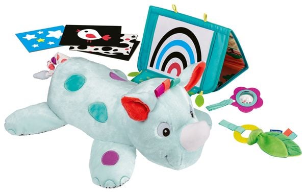 Produktbild: Play+ Nashorn Spielkissen (f&uuml;r die Bauchlage) - ab 0 Monate