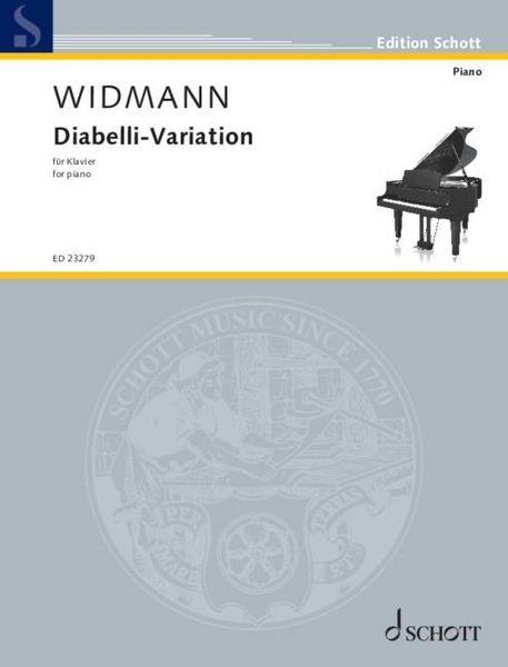 Produktbild: Widmann: Diabelli-Variation for Piano