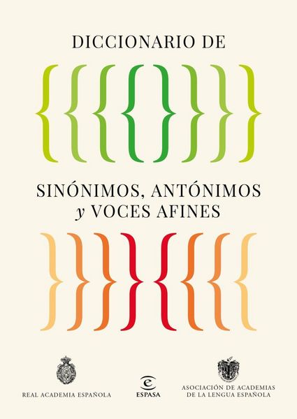 Produktbild: Diccionario de sin&oacute;nimos, ant&oacute;nimos y voces afines