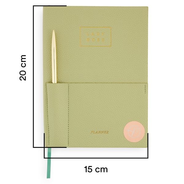 Produktbild: Notizbuch Lady Boss, Matcha