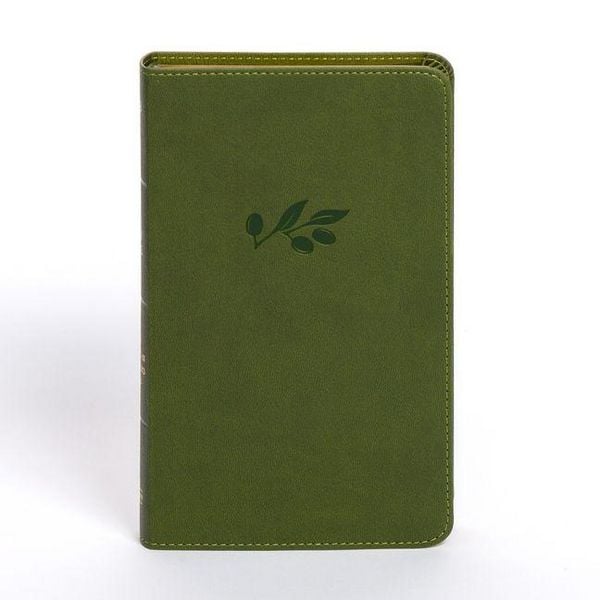 Produktbild: NASB Personal Size Bible, Olive Leathertouch