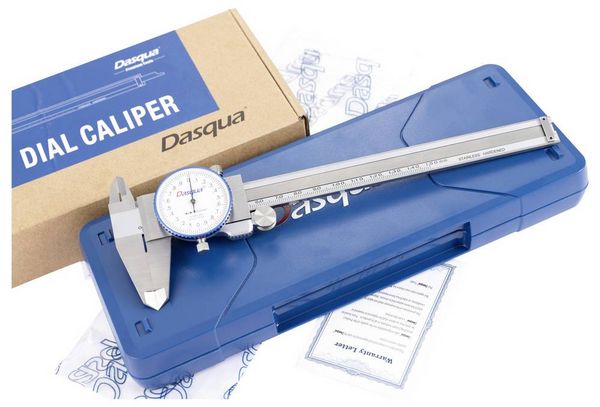 Produktbild: Dasqua DIN EN 862 1331-2120 Uhrenmessschieber 200mm