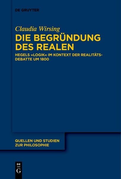 Produktbild: Die Begr&uuml;ndung des Realen