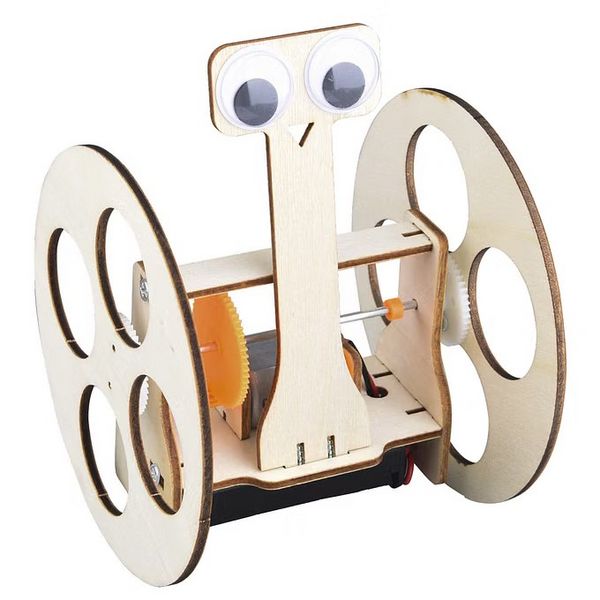 Produktbild: Fischertechnik 579984 - miniMINT, Gyro Drive, Balance-Magie, Technik-Holzbausatz ab 8 Jahren