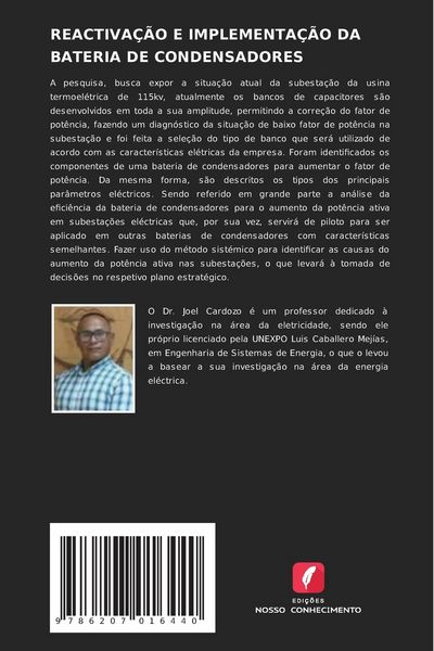 Produktbild: Reactiva&ccedil;&atilde;o E Implementa&ccedil;&atilde;o Da Bateria De Condensadores