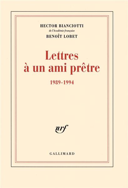 Produktbild: Lettres &agrave; un ami pr&ecirc;tre (1989-1994)