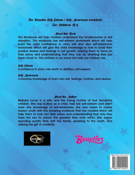 Produktbild: The Beauties Self Esteem / Self-Awareness Workbook for Children K-8