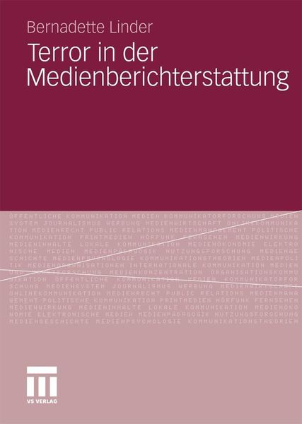 Produktbild: Terror in der Medienberichterstattung