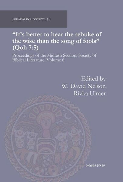 Produktbild: "It's better to hear the rebuke of the wise than the song of fools" (Qoh 7:5)
