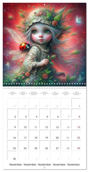 Produktbild: Gentle Gnome Portraits - Whimsical Magic (Wall Calendar 2026 12 &times; 12 Inch) CALVENDO 12 Month Wall Calendar