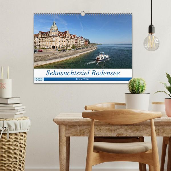 Produktbild: Sehnsuchtsziel Bodensee (Wandkalender 2026 DIN A3 quer), CALVENDO Monatskalender