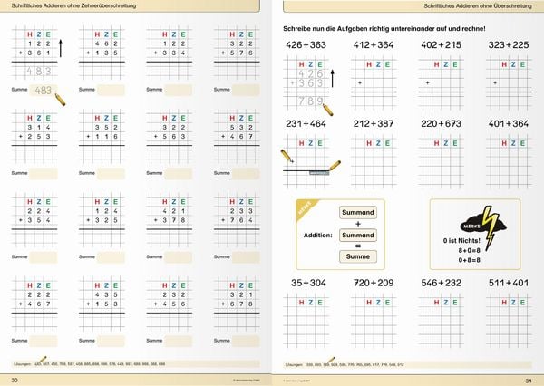 Produktbild: Ich kann rechnen 3, 4 und 5 - 3 Sch&uuml;lerarbeitshefte f&uuml;r die 2. bis 4. Klasse