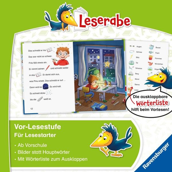 Produktbild: Leserabe Vor-Lesestufe - Pinguin Pinu taut auf