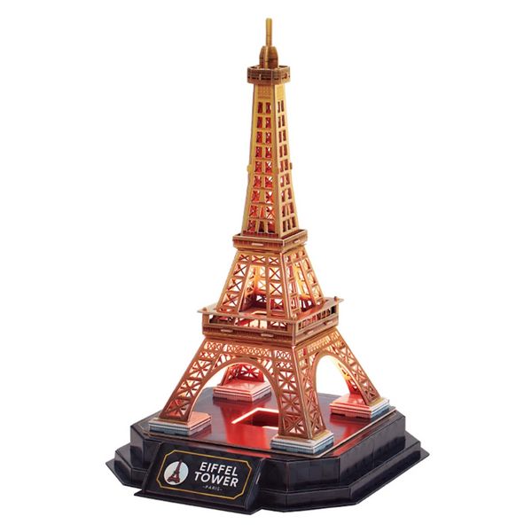Produktbild: CUBICFUN - 3D Puzzle Eiffelturm LED 51 Teile