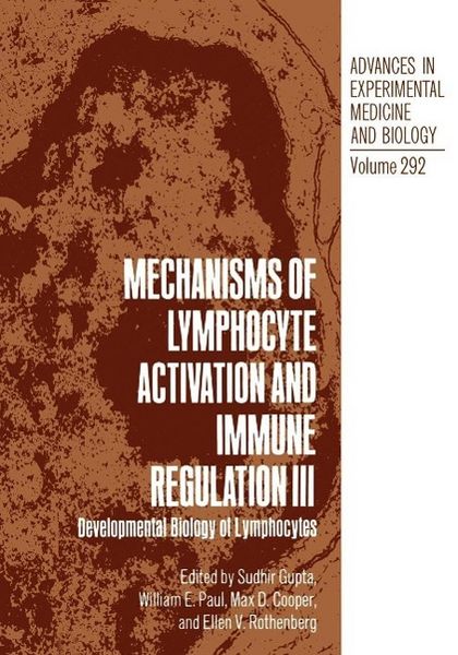Produktbild: Mechanisms of Lymphocyte Activation and Immune Regulation III