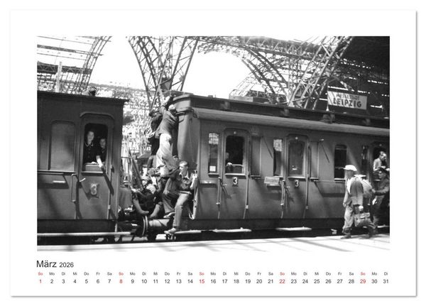 Produktbild: Leipzig : Fotografien von Karl Heinz Mai (1920-1964) (Tischkalender 2026 DIN A5 quer), CALVENDO Monatskalender