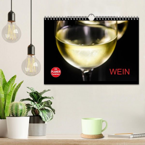 Produktbild: Wein (Wandkalender 2026 DIN A4 quer), CALVENDO Monatskalender