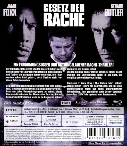 Produktbild: Gesetz der Rache - Director's Cut