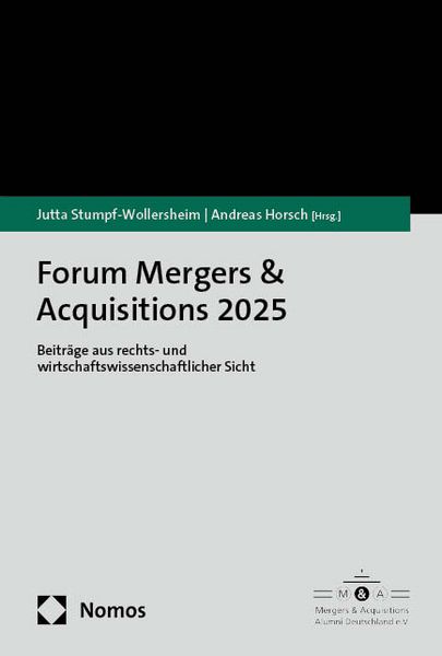 Produktbild: Forum Mergers & Acquisitions 2025