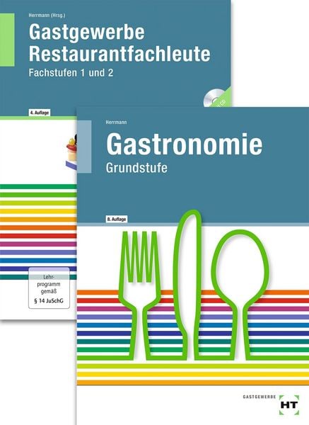Produktbild: Paketangebot Gastronomie Grundstufe + Gastgewerbe Restaurantfachleute