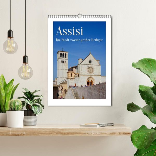 Produktbild: Assisi - Die Stadt zweier gro&szlig;er Heiliger (Wandkalender 2026 DIN A3 hoch), CALVENDO Monatskalender