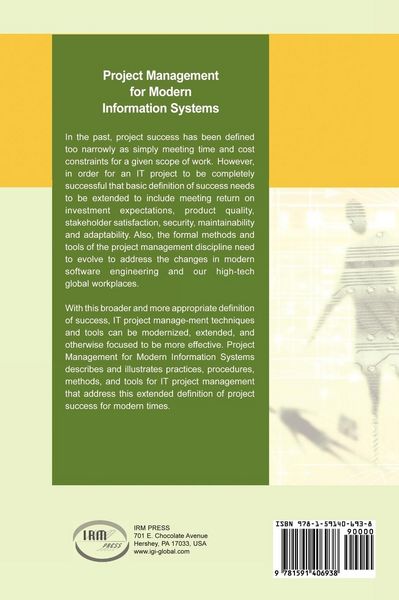 Produktbild: Project Management for Modern Information Systems