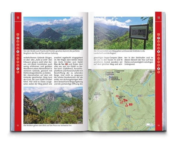 Produktbild: KOMPASS Wanderf&uuml;hrer Picos de Europa, 55 Touren