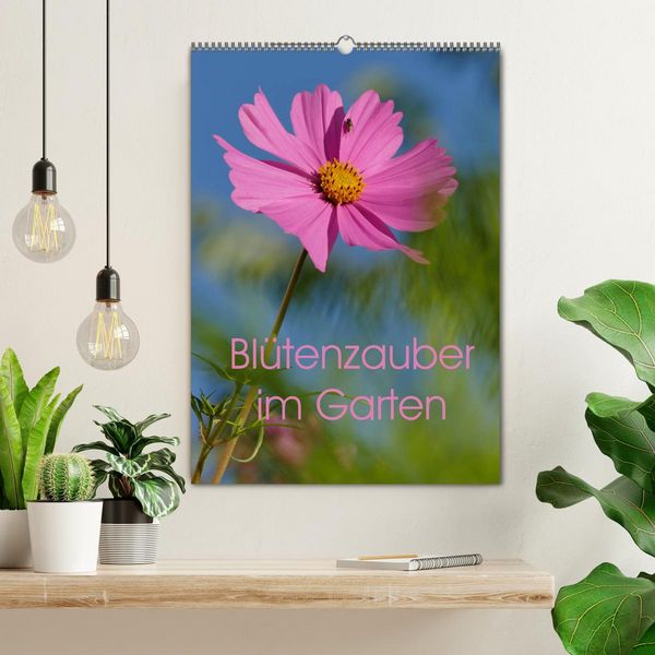 Produktbild: Bl&uuml;tenzauber im Garten (Wandkalender 2026 DIN A2 hoch), CALVENDO Monatskalender