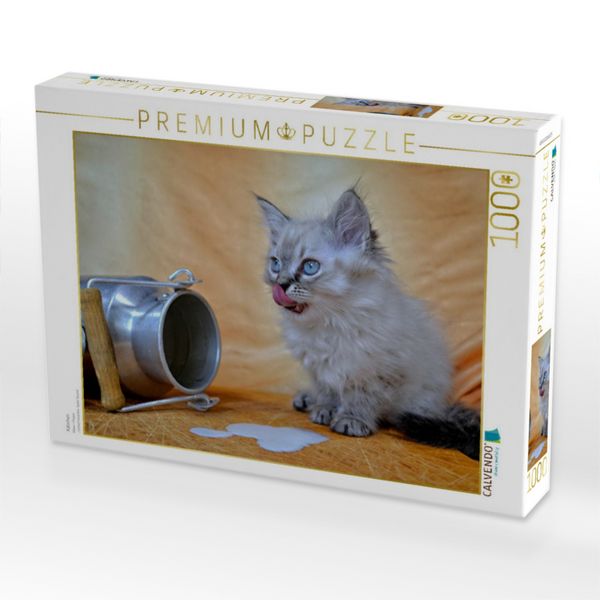 Produktbild: CALVENDO Puzzle K&auml;tzchen | 1000 Teile Lege-Gr&ouml;&szlig;e 64x48cm Foto-Puzzle f&uuml;r gl&uuml;ckliche Stunden