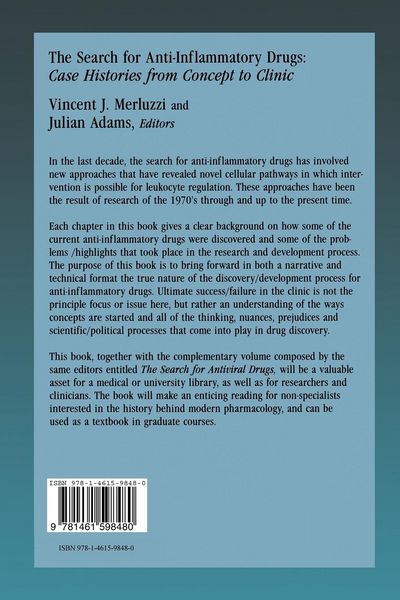Produktbild: The Search for Anti-Inflammatory Drugs
