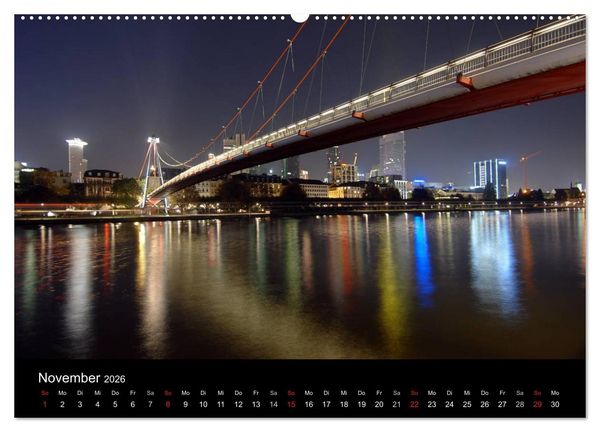 Produktbild: Frankfurt am Main (hochwertiger Premium Wandkalender 2026 DIN A2 quer), Kunstdruck in Hochglanz