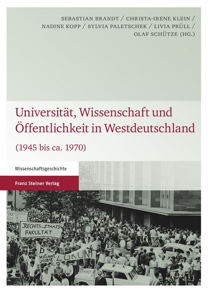 Produktbild: Universit&auml;t, Wissenschaft und &Ouml;ffentlichkeit in Westdeutschland