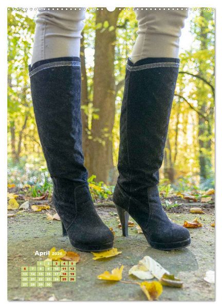 Produktbild: Stiefel und High Heels im Herbst (hochwertiger Premium Wandkalender 2026 DIN A2 hoch), Kunstdruck in Hochglanz
