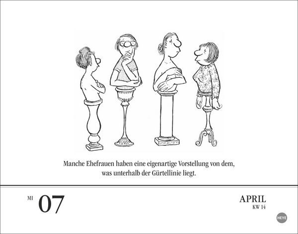 Produktbild: Loriot Tagesabrei&szlig;kalender 2027