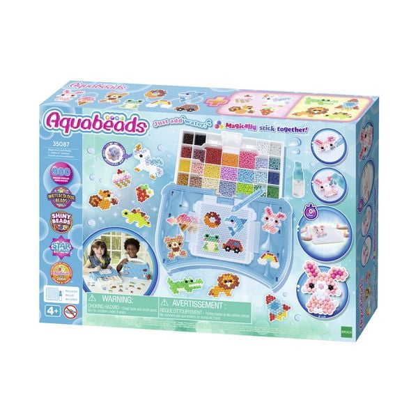 Aquabeads 35087 - Bastelstudio Starter Set, Bastelperlen-Bastelset