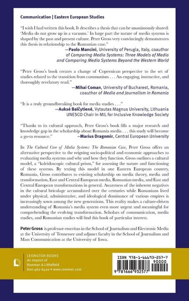 Produktbild: Cultural Core of Media Systems