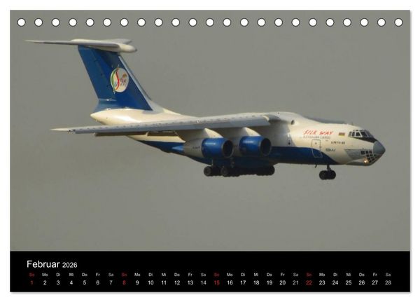 Produktbild: Luftfracht-Cargo (Tischkalender 2026 DIN A5 quer), CALVENDO Monatskalender