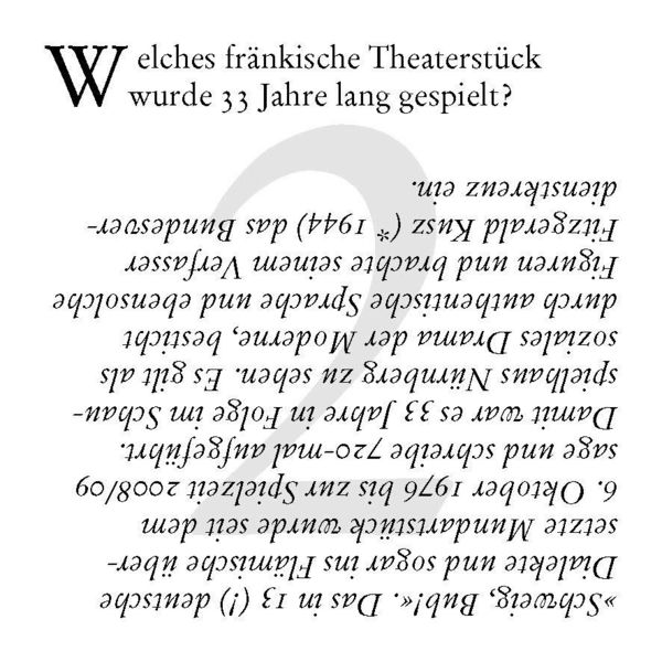 Produktbild: Franken-Quiz