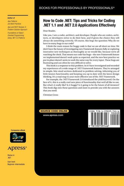 Produktbild: How to Code .NET