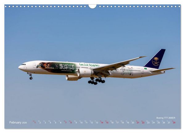 Produktbild: Airliners of the Middle East (Wall Calendar 2026 DIN A3 landscape), CALVENDO 12 Month Wall Calendar