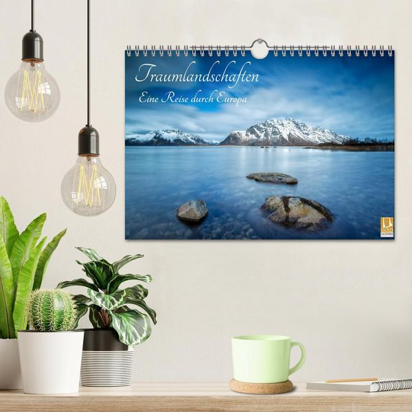 Produktbild: Traumlandschaften - Eine Reise durch Europa (Wandkalender 2026 DIN A4 quer), CALVENDO Monatskalender