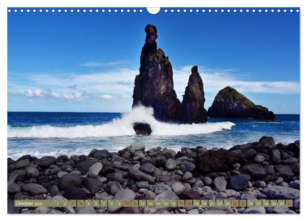 Produktbild: Erlebe mit mir Madeira (Wandkalender 2026 DIN A3 quer), CALVENDO Monatskalender