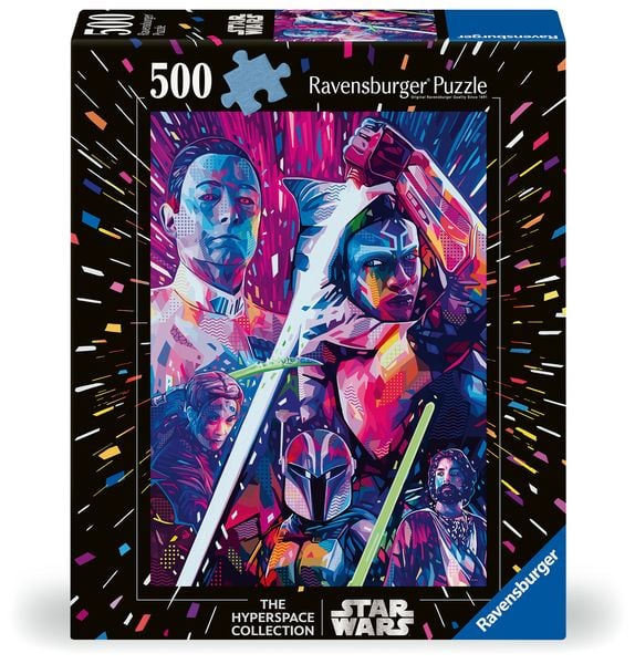 Produktbild: Erwachsenenpuzzle 500 Teile - Star Wars Hyperspace Collection: Ahsoka&trade;